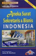 Aneka surat sekretaris dan bisnis indonesia