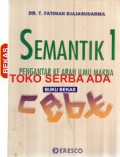 Semantik 1 pengantar ke arah ilmu makna
